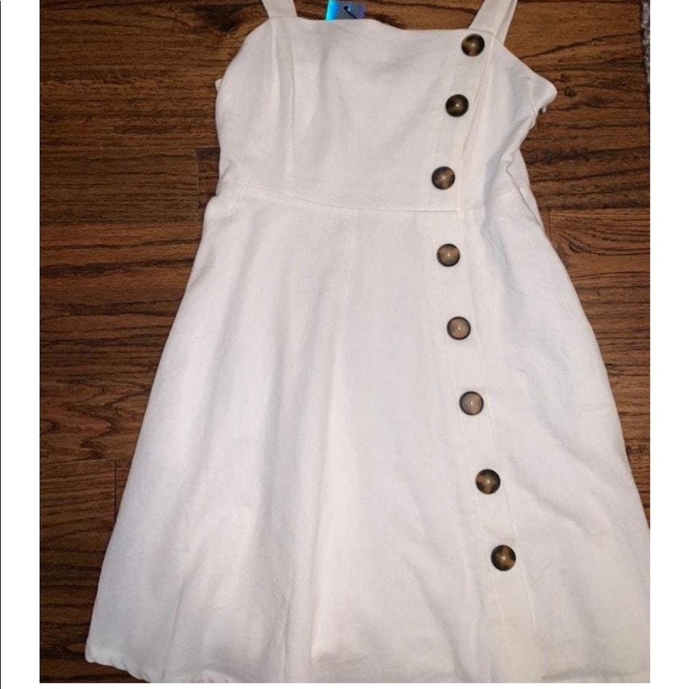 Linen Mini Dress